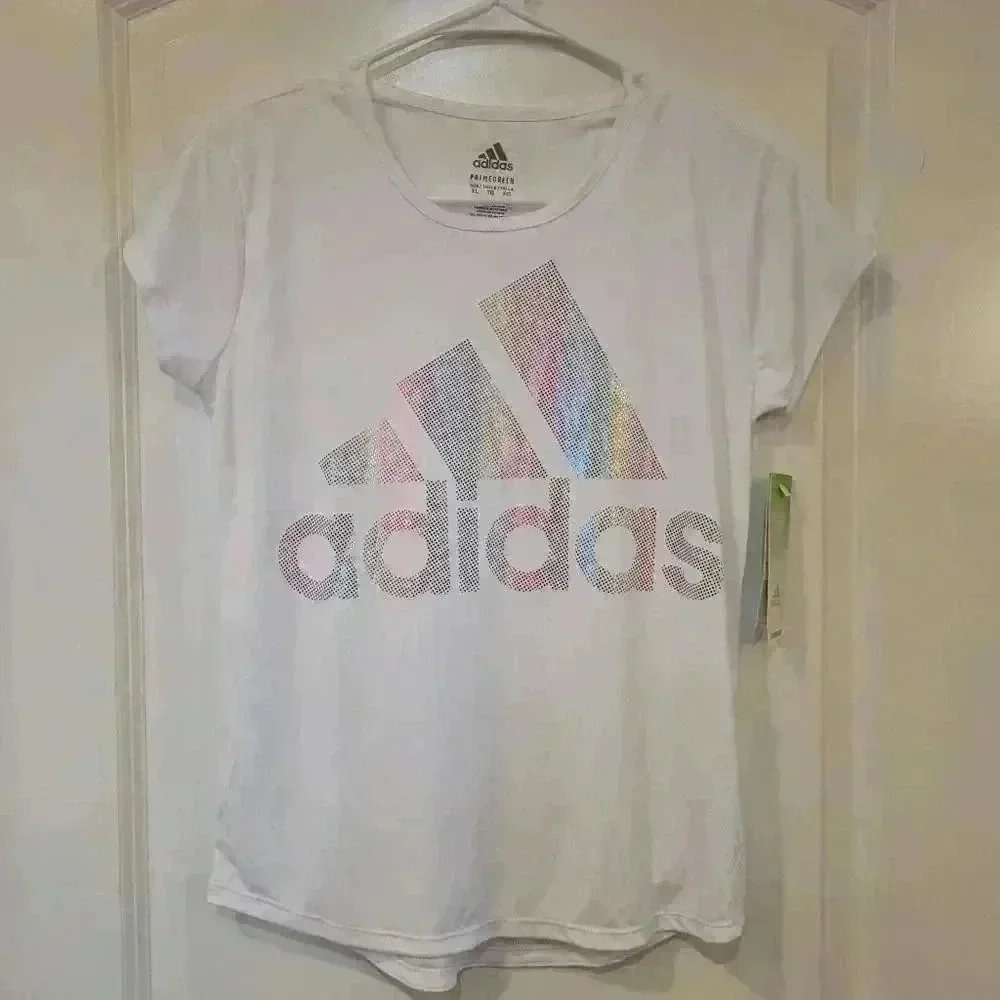 adidas girl white